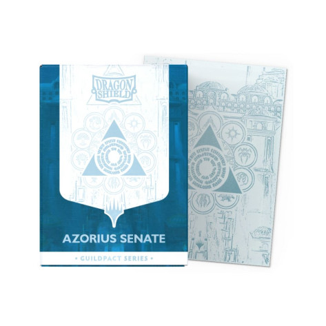 Протектори за карти Dragon Shield - Matte Dual Art Sleeves Standard Size, MTG Guildpact Series: Azorius Senate (100 бр.)