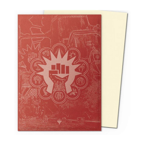 Протектори за карти Dragon Shield - Matte Dual Art Sleeves Standard Size, MTG Guildpact Series: Boros Legion (100 бр.)