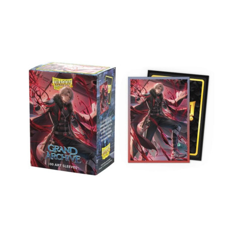 Протектори за карти Dragon Shield - Matte Dual Art Sleeves Standard Size, Grand Archive: Dante, Hemomancer (100 бр.)
