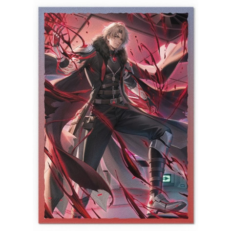 Протектори за карти Dragon Shield - Matte Dual Art Sleeves Standard Size, Grand Archive: Dante, Hemomancer (100 бр.)