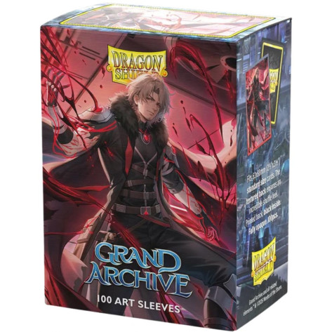 Протектори за карти Dragon Shield - Matte Dual Art Sleeves Standard Size, Grand Archive: Dante, Hemomancer (100 бр.)