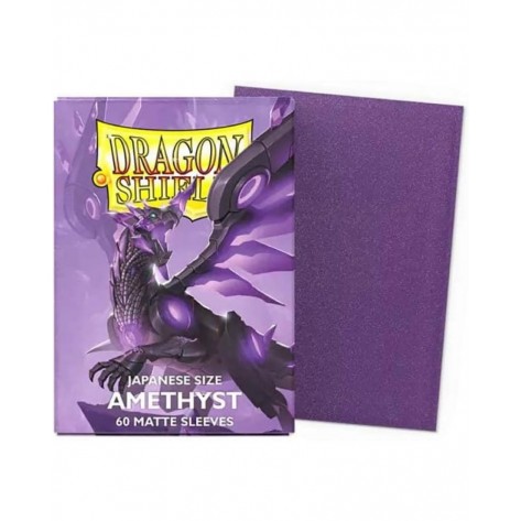 Протектори за карти Dragon Shield - Matte Sleeves Small Size, Amеthyst (60 бр.)