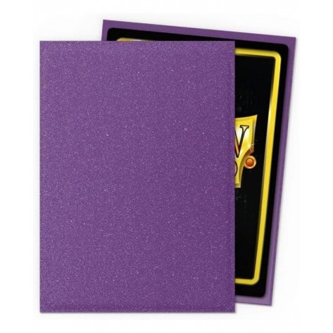 Протектори за карти Dragon Shield - Matte Sleeves Standard Size, Amеthyst (100 бр.)