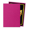 Протектори за карти Dragon Shield - Matte Sleeves Standard Size, Sparkles Pink Sapphire (100 бр.)