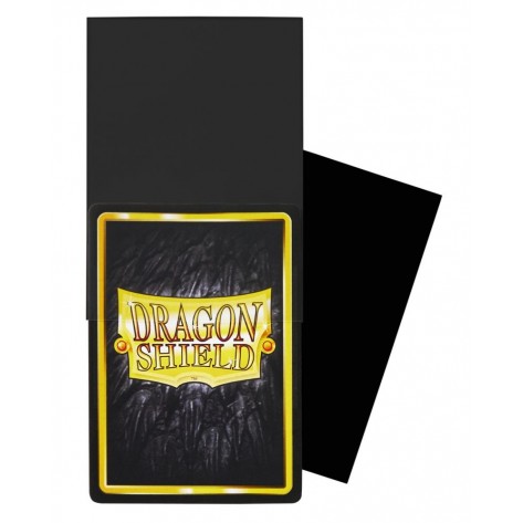 Протектори за карти Dragon Shield - Perfect Fit Thick Inner Sleeves, черни (100 бр.)