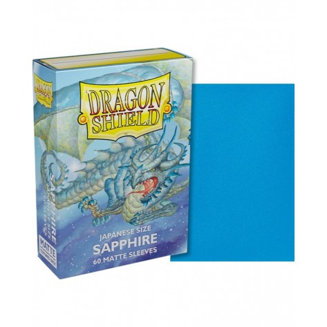  Протектори за карти Dragon Shield Sleeves - Small Matte Sapphire (60 бр.)