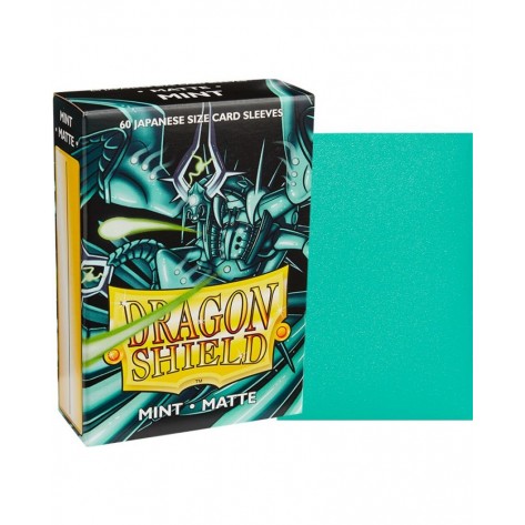 Протектори за карти Dragon Shield Sleeves - Small Matte Mint (60 бр.)