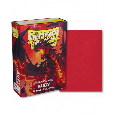 Протектори за карти Dragon Shield Sleeves - Small Matte Ruby (60 бр.)