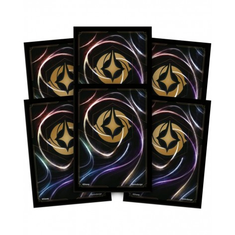 Протектори за карти Ravensburger - Disney Lorcana TCG: Shimmering Skies - Card Back (65 бр.)