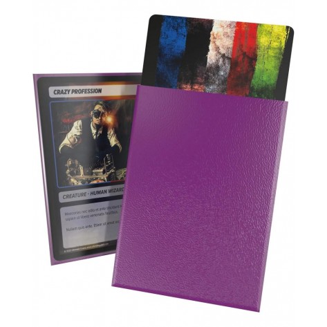 Протектори за карти Ultimate Guard Cortex Sleeves Matte Standard Size, Лилави (100 бр.)