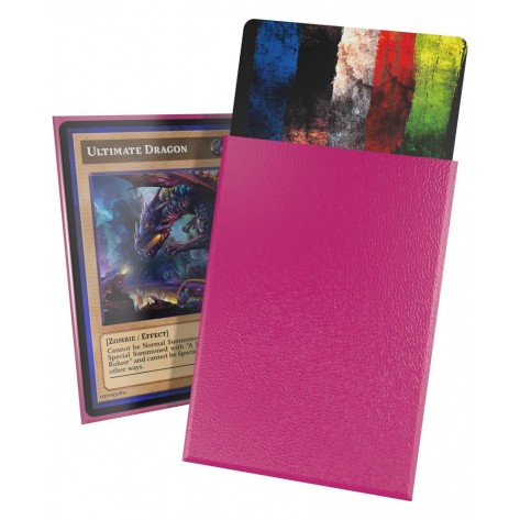 Протектори за карти Ultimate Guard Cortex Sleeves Matte Japanese Size - Розови (60 бр.)