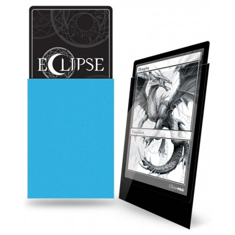 Протектори за карти Ultra Pro - Eclipse Pro-Gloss Standard Size, Sky Blue (100 бр.)