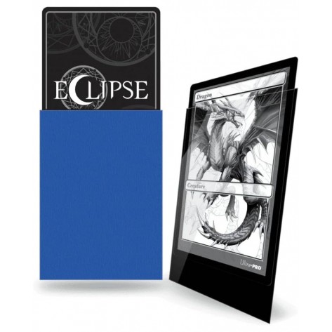Протектори за карти Ultra Pro - Eclipse Pro-Gloss Standard Size, Pacific Blue (100 бр.)
