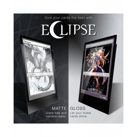 Протектори за карти Ultra Pro - Eclipse Pro-Matte Standard Size, Forest Green (100 бр.)
