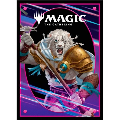 Протектори за карти Ultra Pro - Magic: The Gathering Fondations, Ajani (100 бр.)