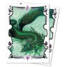 Протектори за карти Ultra Pro - Magic the Gathering: Tarkir Dragonstorm Apex Deck Protector, Commander Sultai (105 бр.)