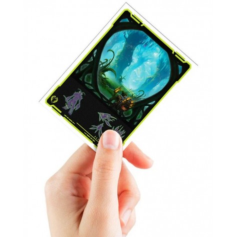 Протектори за карти Ultra Pro - Magic the Gathering: Edge of Eternities Apex Deck Protector, Mythic Green (105 бр.)