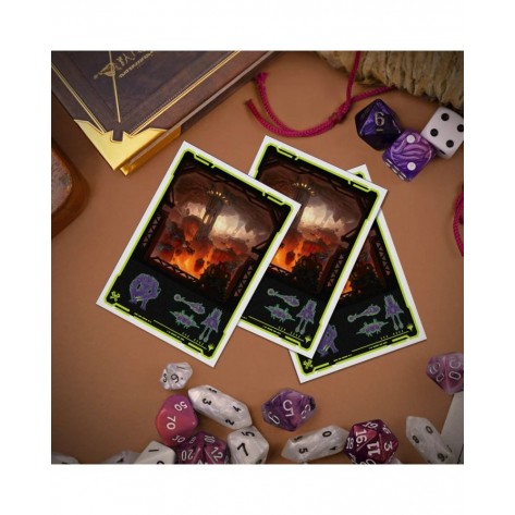Протектори за карти Ultra Pro - Magic the Gathering: Edge of Eternities Apex Deck Protector, Mythic Red (105 бр.)