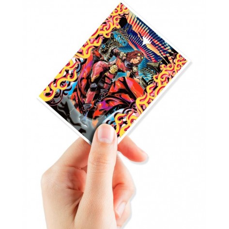 Протектори за карти Ultra Pro - Magic the Gathering: Aetherdrift Apex Deck Protector, Chandra, Spark Hunter (105 бр.)