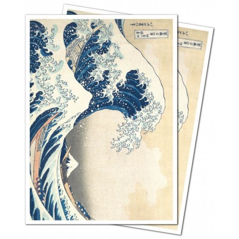 Протектори за карти Ultra Pro - The Great Wave off Kanagawa Apex Deck Protector (105 бр.)