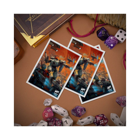 Протектори за карти Ultra Pro - Warhammer 40K: T’au Empire Apex Deck Protector (105 бр.)