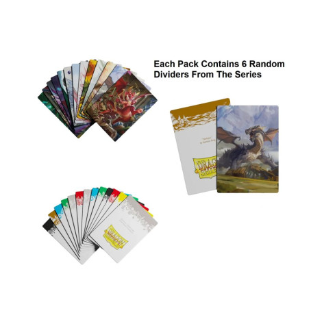 Разделители за карти Dragon Shield - Card Dividers Series 1 (6 бр.)
