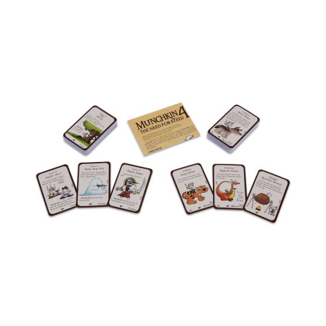Разширение за игра с карти  Munchkin 4 - Need for Steed