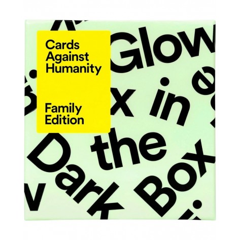 Разширение за настолна игра Cards Against Humanity - Family Edition: Glow In The Dark Box