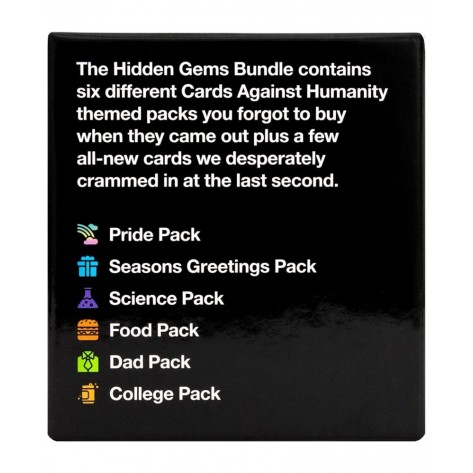 Разширение за настолна игра Cards Against Humanity - Hidden Gems Bundle