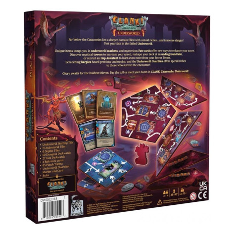 Разширение за настолна игра Clank!: Catacombs - Underworld