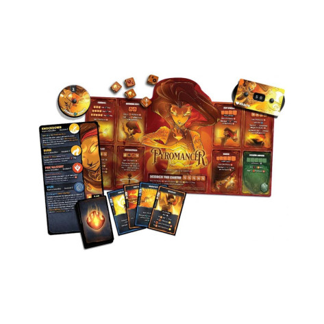 Разширение за настолна игра Dice Throne: Pyromancer Hero Pack