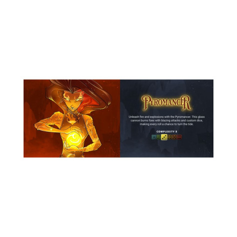 Разширение за настолна игра Dice Throne: Pyromancer Hero Pack