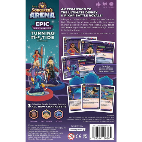 Разширение за настолна игра Disney Sorcerer's Arena: Epic Alliances - Turning the Tide