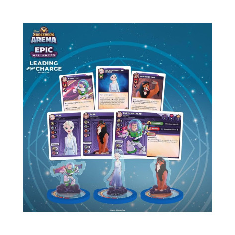 Разширение за настолна игра Disney Sorcerer's Arena: Epic Alliances - Leading the Charge