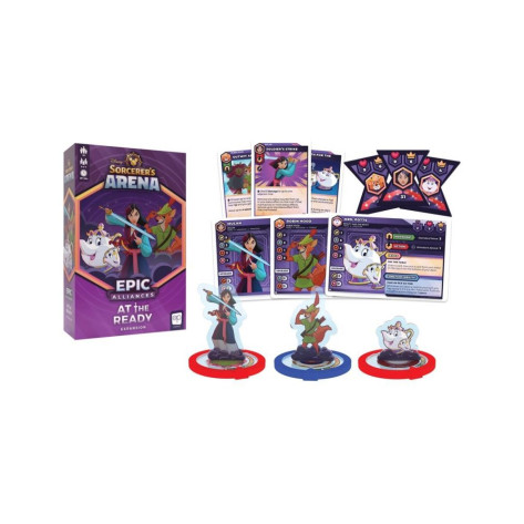 Разширение за настолна игра Disney Sorcerer's Arena: Epic Alliances - At the Ready