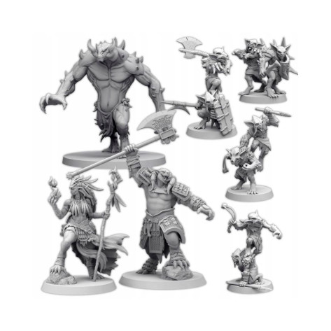 Разширение за настолна игра Eldfall Chronicles: Northern Wind - Goblin Wartribe Expansion