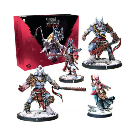Разширение за настолна игра Eldfall Chronicles: Northern Wind - Oni Clans Faction Starter