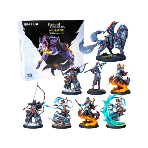 Разширение за настолна игра Eldfall Chronicles: Northern Wind - Reinforcements Pack: Wayfarers