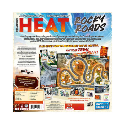 Разширение за настолна игра Heat: Rocky Roads