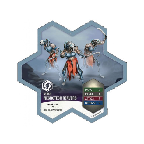 Разширение за настолна игра Heroscape: Upgraded Necrotech Reavers Common Army Expansion