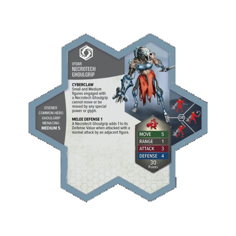 Разширение за настолна игра Heroscape: Upgraded Necrotech Reavers Common Army Expansion