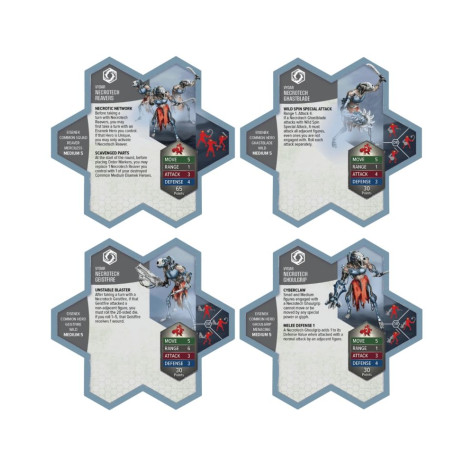 Разширение за настолна игра Heroscape: Upgraded Necrotech Reavers Common Army Expansion