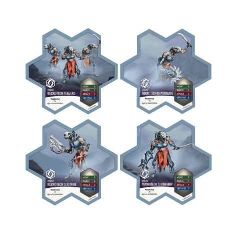 Разширение за настолна игра Heroscape: Upgraded Necrotech Reavers Common Army Expansion