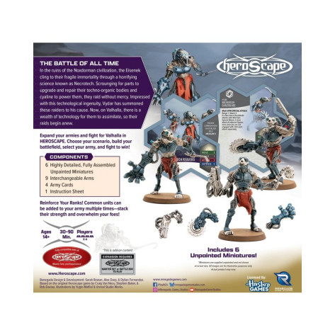 Разширение за настолна игра Heroscape: Upgraded Necrotech Reavers Common Army Expansion