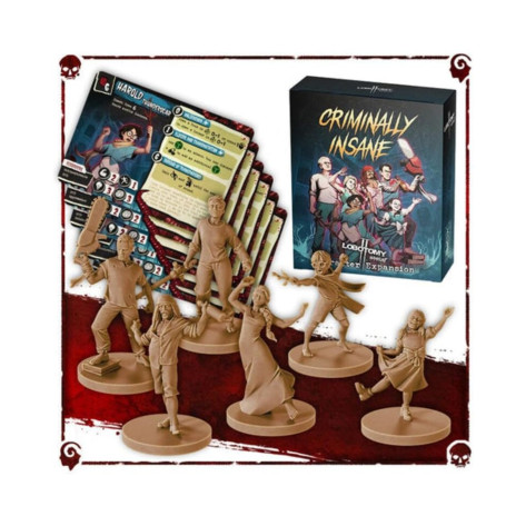 Разширение за настолна игра Lobotomy 2: Manhunt - Criminally Insane Character Expansion