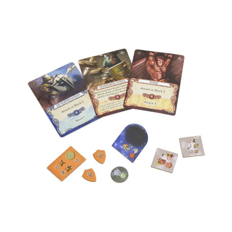 Разширение за настолна игра Mage Knight: The Apocalypse Dragon Expansion Set