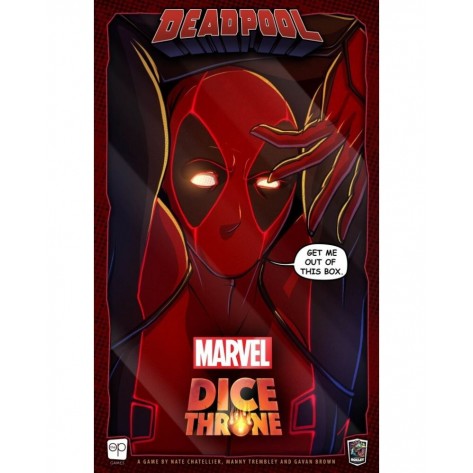 Разширение за настолна игра Marvel Dice Throne: Deadpool Deluxe Expansion