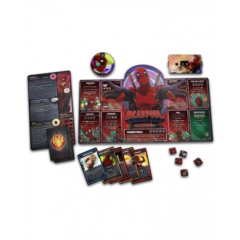 Разширение за настолна игра Marvel Dice Throne: Deadpool Deluxe Expansion