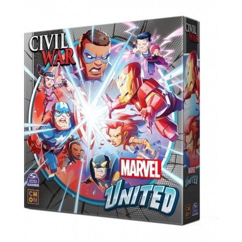 Разширение за настолна игра Marvel United: Civil War