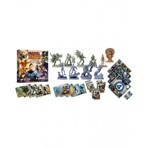 Разширение за настолна игра Marvel Zombies: A Zombicide Game – Fantastic 4: Under Siege